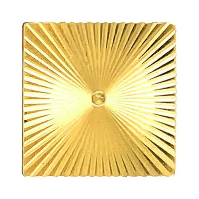 SD27-C-D40: .80MM SQUARE DISK WITH DESIGN