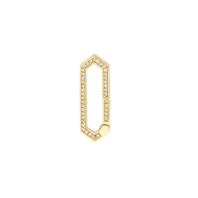 PL-41D: DIAMOND ELONGATED HEXAGON PUSH LOCK