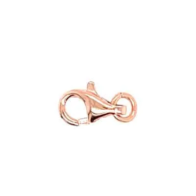 SH-40R: PEAR SHAPE LOBSTER LOCK WITH DANGLING RING
