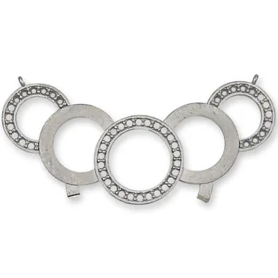 SL-115: CAST 5 CIRCLE SLIDE FOR STONES