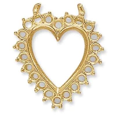 SL-4371: HEART SHAPE CAST SLIDE
