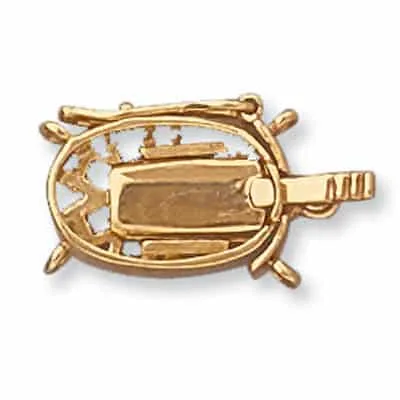 SN-74: OVAL CAST CLASP 2 STRANDS