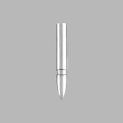 TT-11: TIE TAC POST NICKEL SILVER