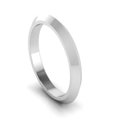 WB-50: KNIFE EDGE WEDDING BAND